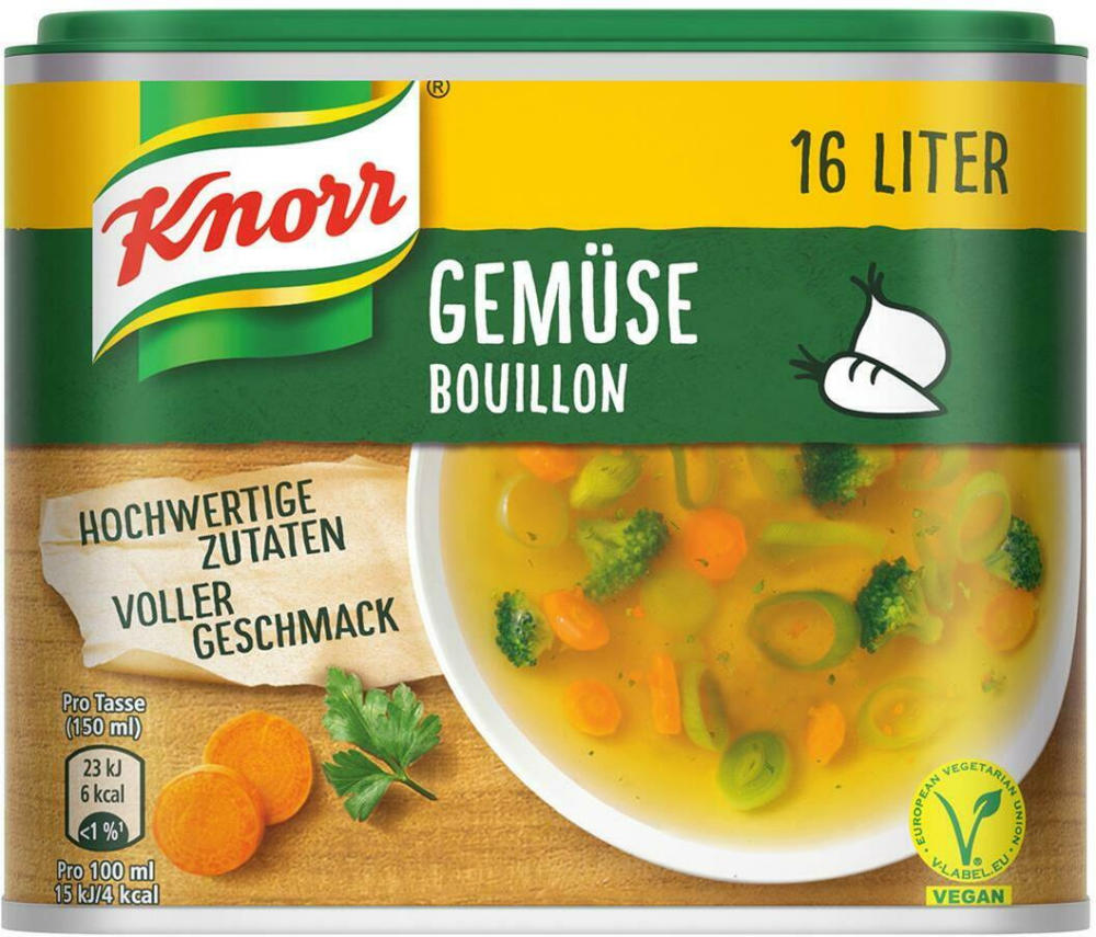 Knorr Kraftbouillon Gemüse Online von BILLA wogibtswas at