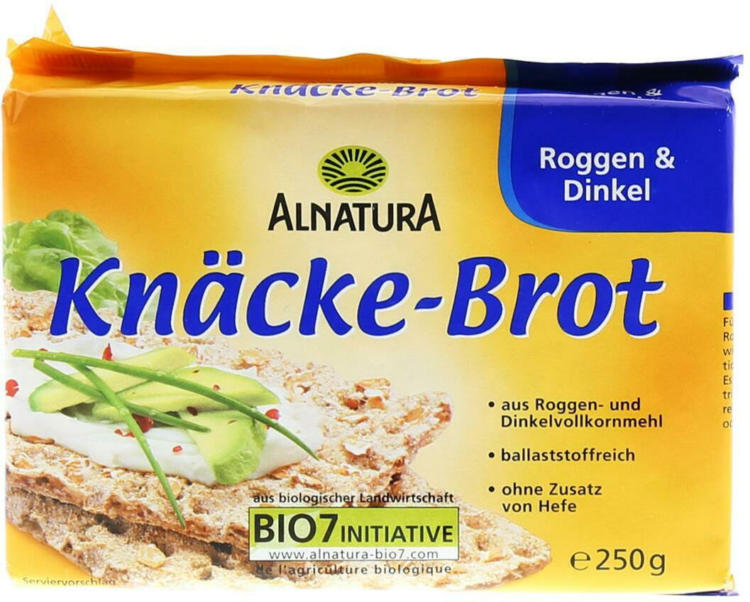 Alnatura Kn Ckebrot Roggen Dinkel Online Von Billa Wogibtswas At