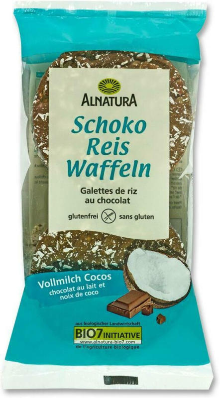 Alnatura Schoko Reiswaffeln Vollmilch Cocos Online Von Billa