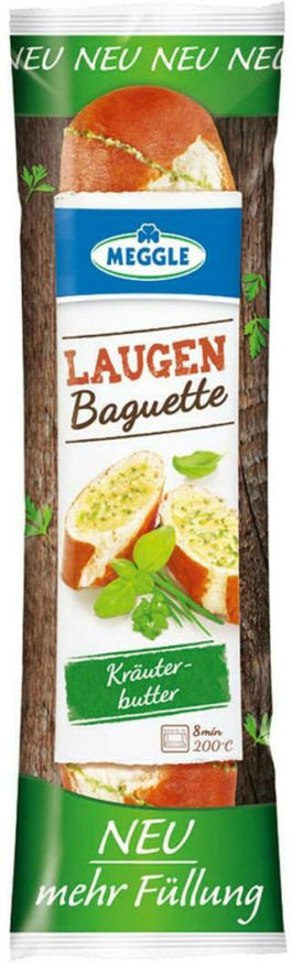 Meggle Laugenbaguette Kräuterbutter Online von BILLA PLUS wogibtswas at