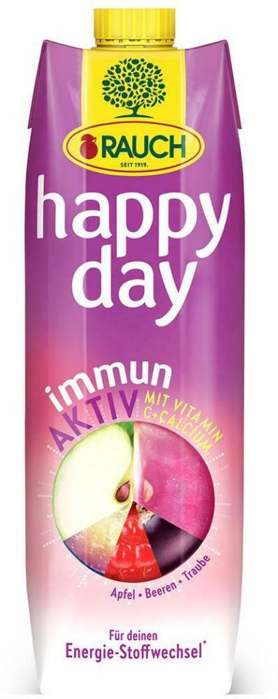 Rauch Happy Day Immun Plus Aktiv Apfel Beeren Trauben Online Von