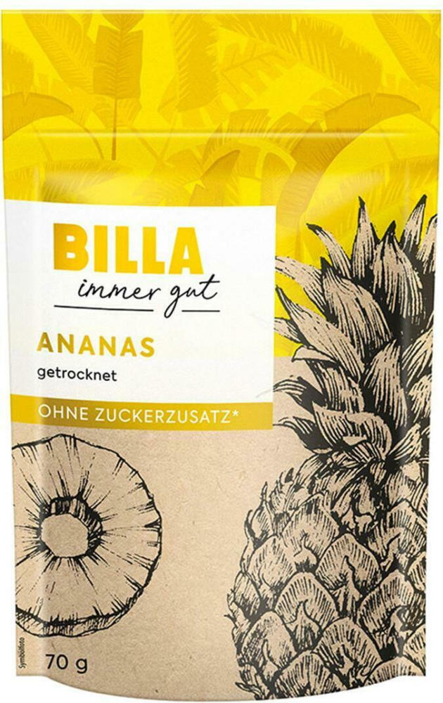 Billa Ananas Getrocknet Online Von Billa Wogibtswas At