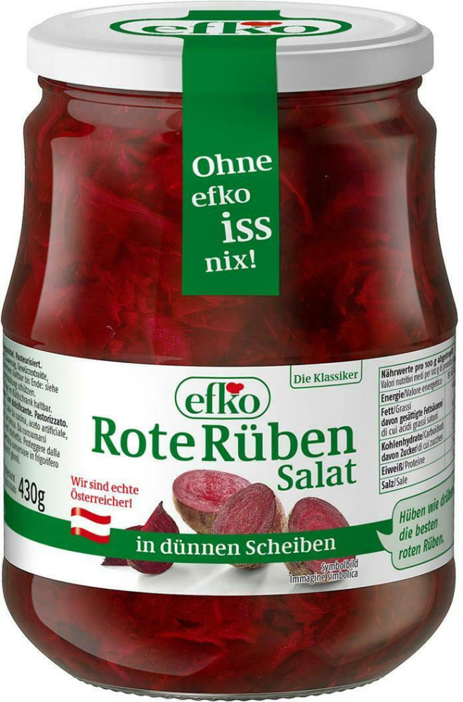 efko Rote Rüben Salat Online von BILLA PLUS wogibtswas at