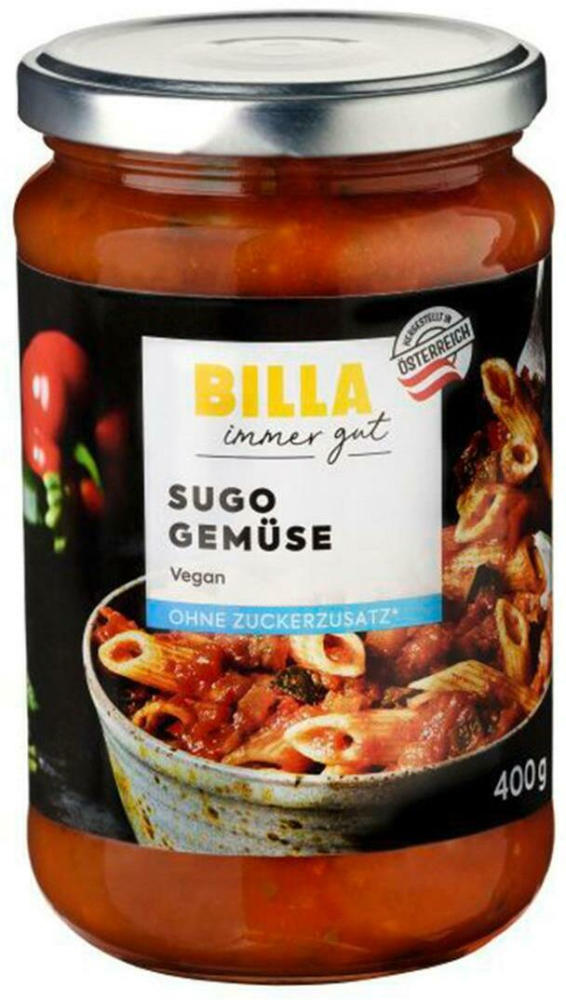 BILLA Sugo Gemüse Online von BILLA PLUS wogibtswas at