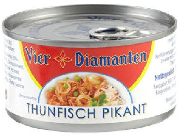 4 Diamanten Thunfisch Pikant Online Von Nah Frisch Wogibtswas At