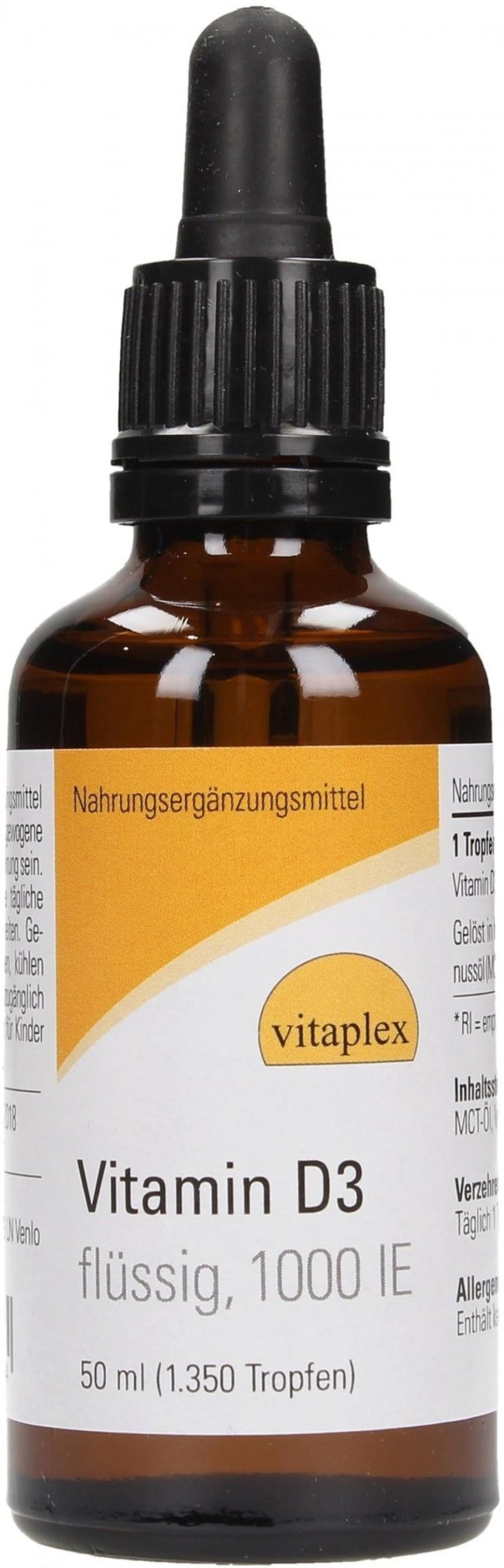 Vitaplex Vitamin D Fl Ssig Ie Ml F R Nur Statt