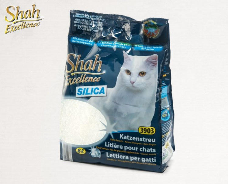 SHAH EXCELLENCE Silikat Katzenstreu Online Von HOFER Wogibtswas At