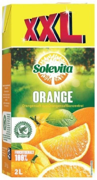 SOLEVITA Orangensaft 1 5 l 0 5 l gratis Online von Lidl Österreich