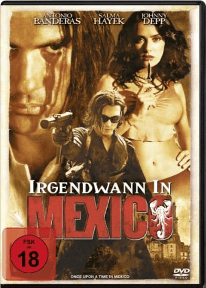 Irgendwann In Mexico Antonio Banderas Salma Hayek Jonny Depp Dvd