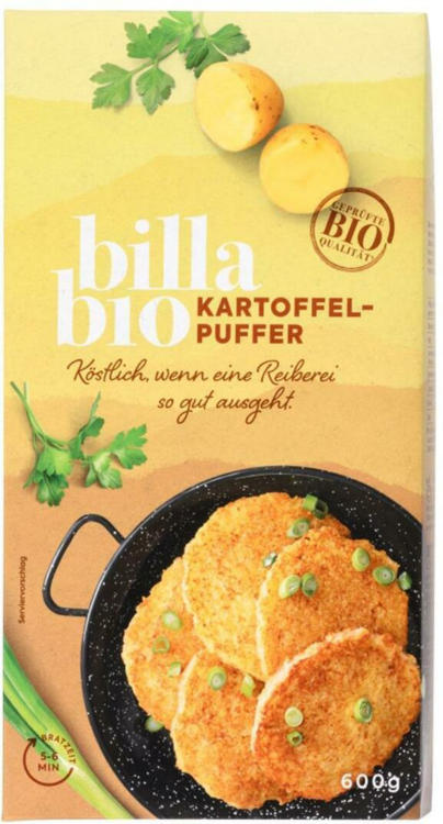 Billa Bio Kartoffelpuffer Online Von Billa Wogibtswas At