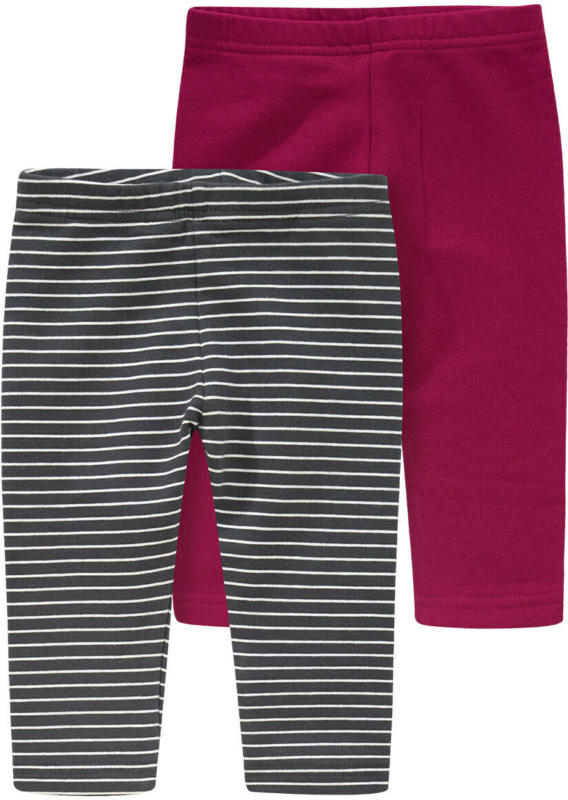 2 Baby Sweatleggings in verschiedenen Dessins (Nur online)
