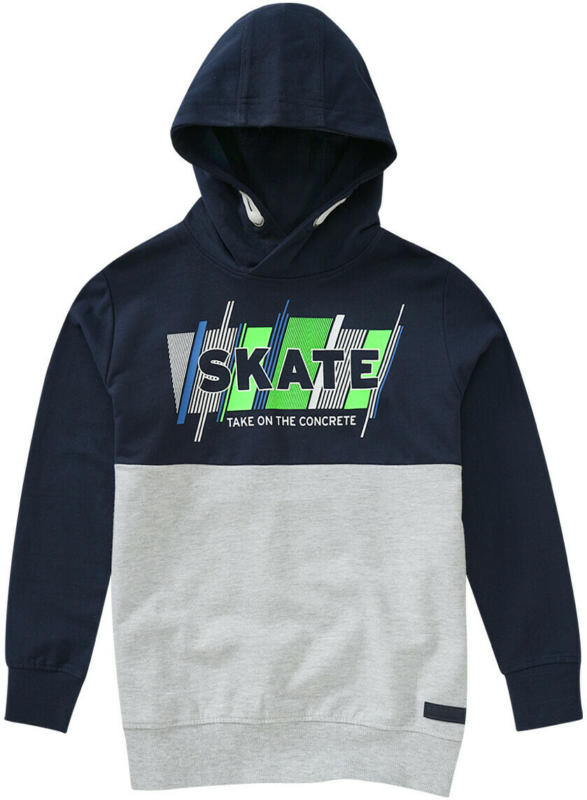 Jungen Hoodie mit Flächenteiler (Nur online)