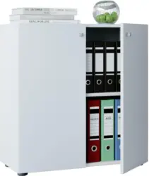 Aktenschrank in Weiss ca. 70x70x39 cm 'Vandol Mini'