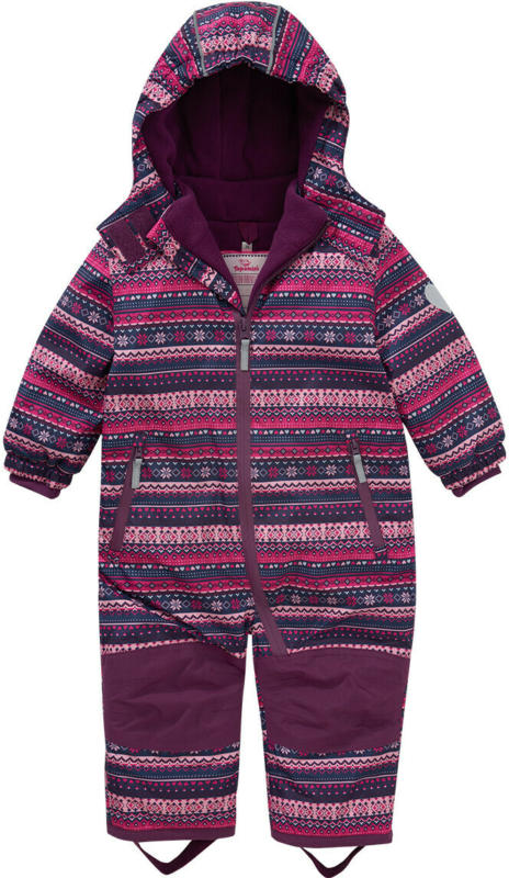 Baby Schneeoverall mit Norweger-Muster (Nur online)