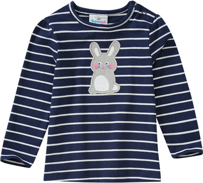 Baby Langarmshirt mit Hasen-Motiv (Nur online)