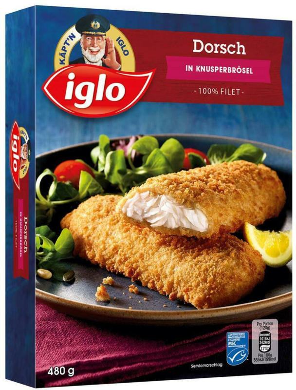 Iglo Dorsch in Knusperbrösel