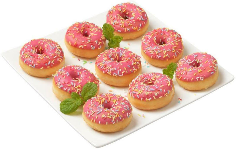 Simpsons Donuts Mini Pink 9er