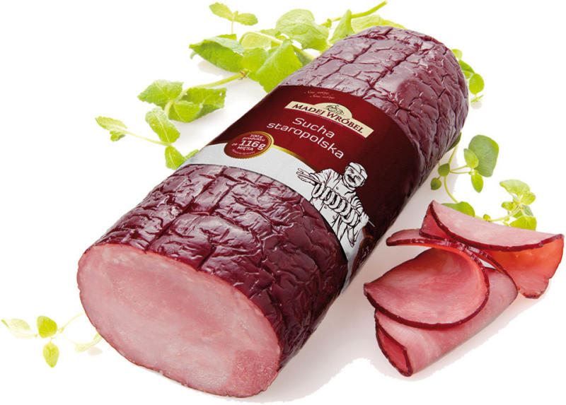 Nach altpolnischem Rezept geräuchert Dörrbrühwurst