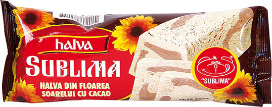 Halva aus Sonnenblumenkernen mit Kakao