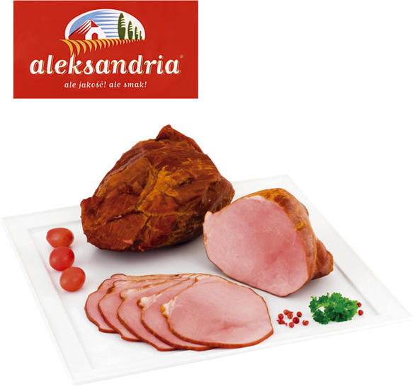 Bauern Rauchfleisch, gepökelt, gegart und geräuchert
