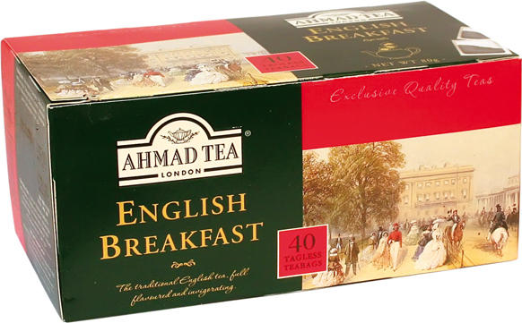 English Breakfast Tea AHMAD 40Btl.