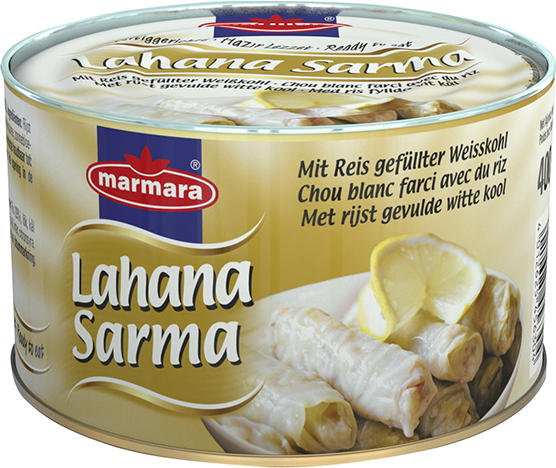 WEISSKOHL, gefüllt mit Reis