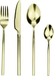 Besteckset Shine aus Edelstahl, 24-teilig