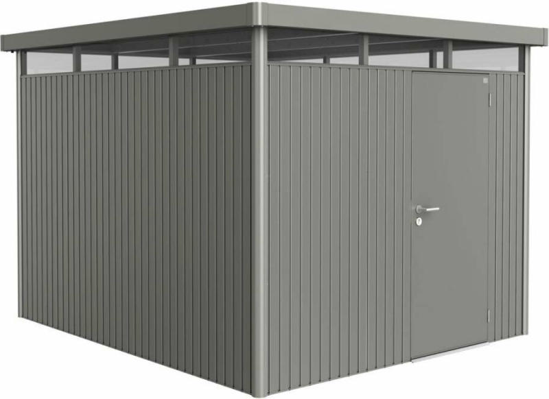 Gerätehaus „HighLine H5“, 275x315x222 cm, Standardtür 275x315x222 cm | grau | Standardtür