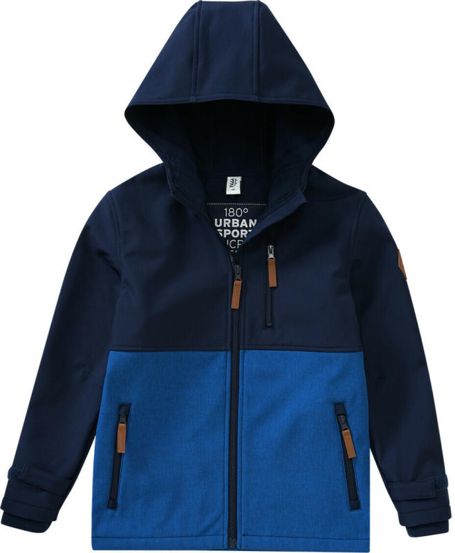 Jungen Softshelljacke mit Flächenteiler (Nur online)