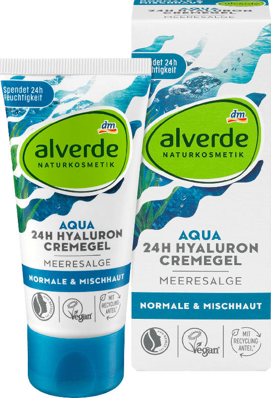 alverde NATURKOSMETIK Aqua Cremegel