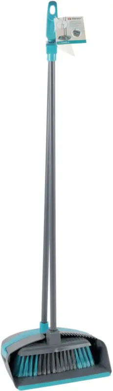 Kehrgarnitur Herbert in Grau/Türkis