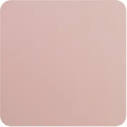 Untersetzer aus Leder in Rosa