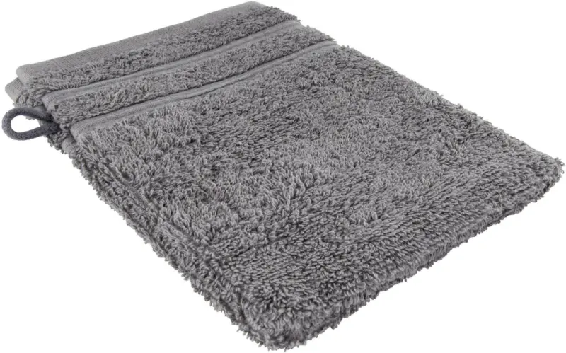 Waschhandschuh Melanie in Anthrazit