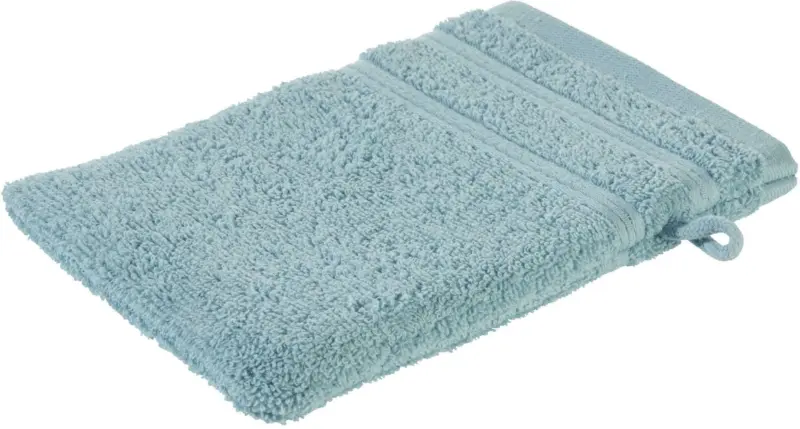 Waschhandschuh Melanie in Hellblau