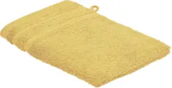Waschhandschuh Melanie in Gelb ca. 16x21cm