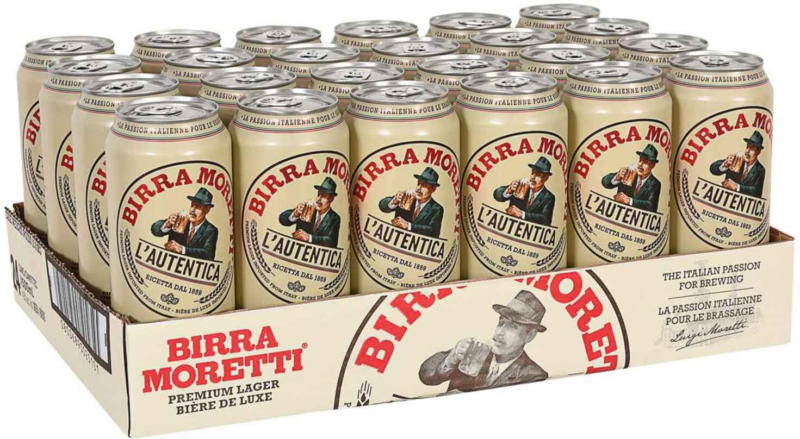 Birra Moretti L’Autentica 24 x 50 cl -