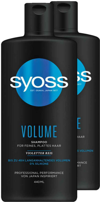 Syoss Volume Shampoo 2 x 440 ml -