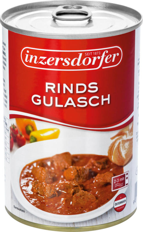 Inzersdorfer Fertiggerichte oder Suppen