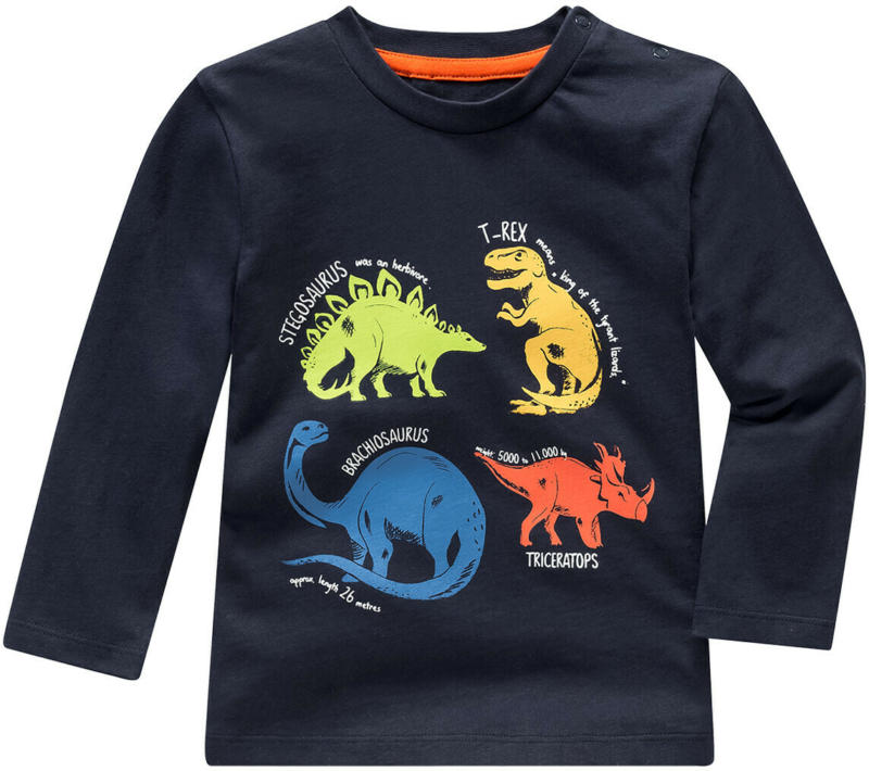 Baby Langarmshirt mit Dino-Print (Nur online)