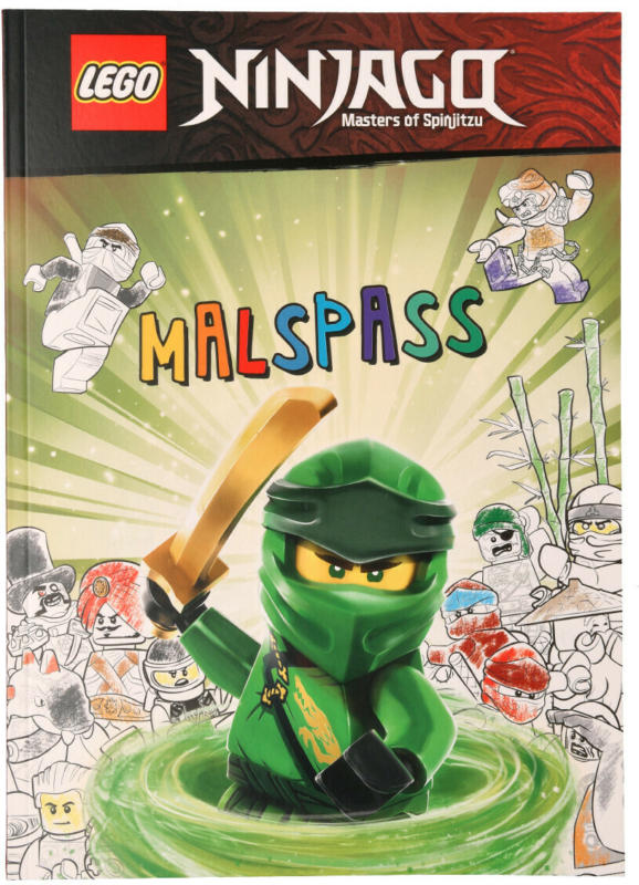 LEGO Ninjago Malbuch mit 32 Seiten (Nur online)