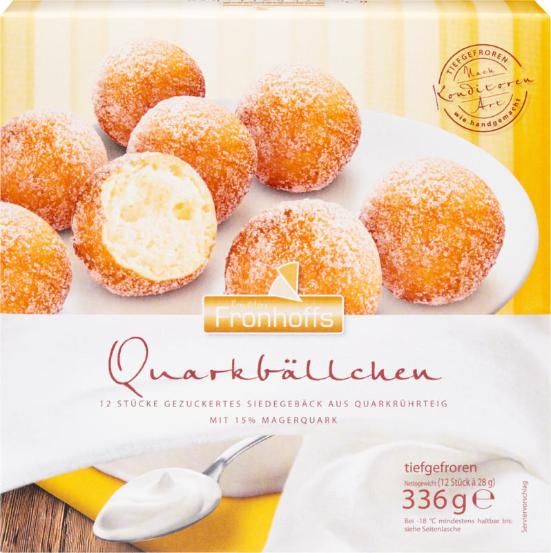 Fronhoffs Quarkbällchen, 336 g