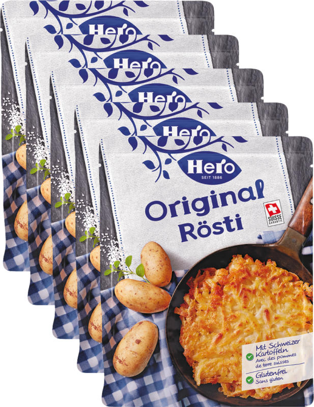 Hero Rösti, 5 x 500 g