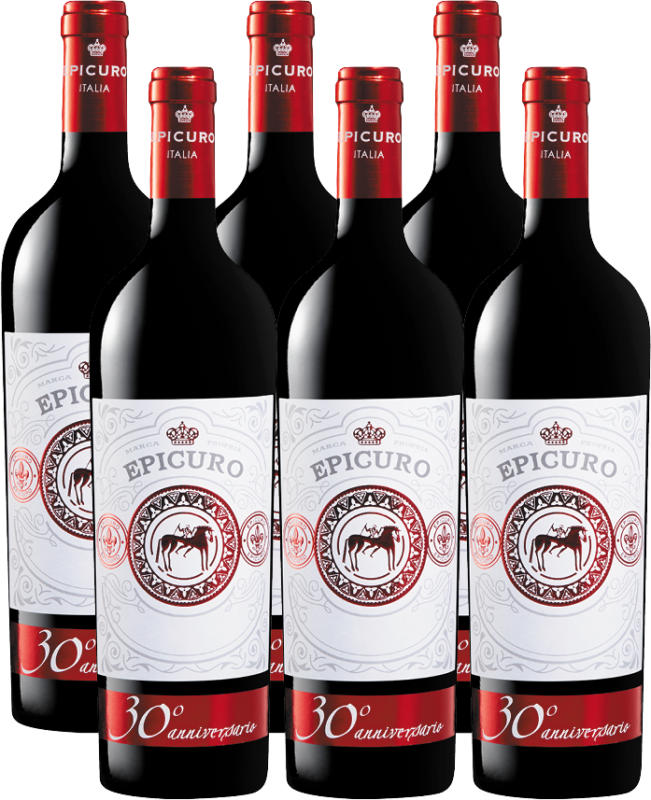 Epicuro 30° Anniversario Puglia IGP, 2021, Puglia, Italia, 6 x 75 cl
