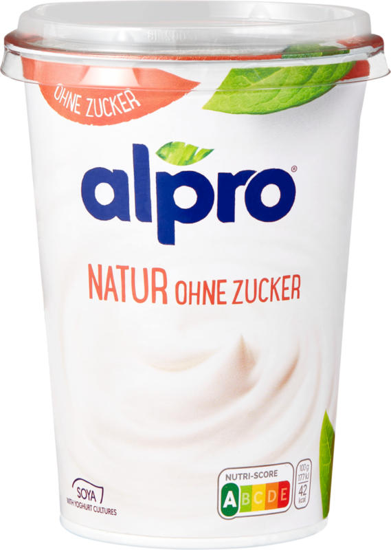 Soiagurt Alpro, a base di soia, al naturale, senza zucchero, 500 g
