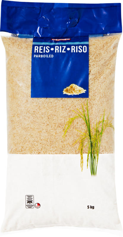 Denner Reis, parboiled, 5 kg