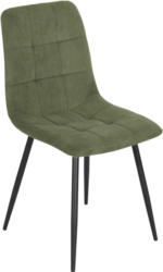 Stuhl aus Kord in Grün