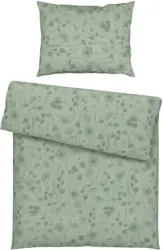 Bettwäsche Sophie in Grün ca. 140x200cm