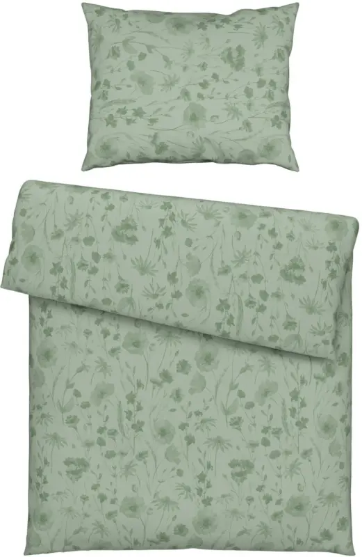 Bettwäsche Sophie in Grün ca. 140x200cm