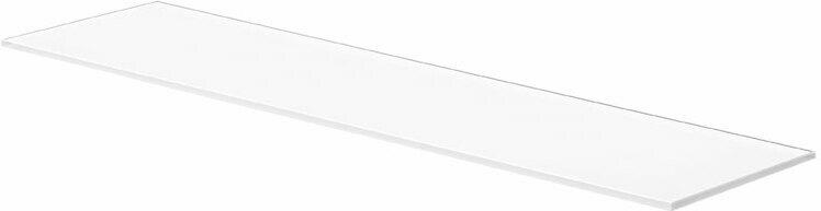 Regalboden „Glassline Square“, weiß, 80x20x1cm 80x20x1 cm