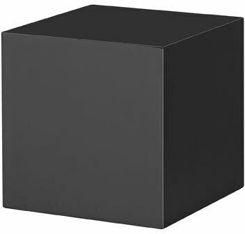 Regalwürfel „Dado“, 150x150x150mm, schwarz schwarz | schwarz | Holz